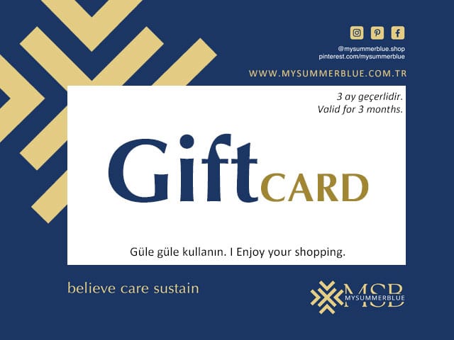 MYSUMMERBLUE Hediye Kartı