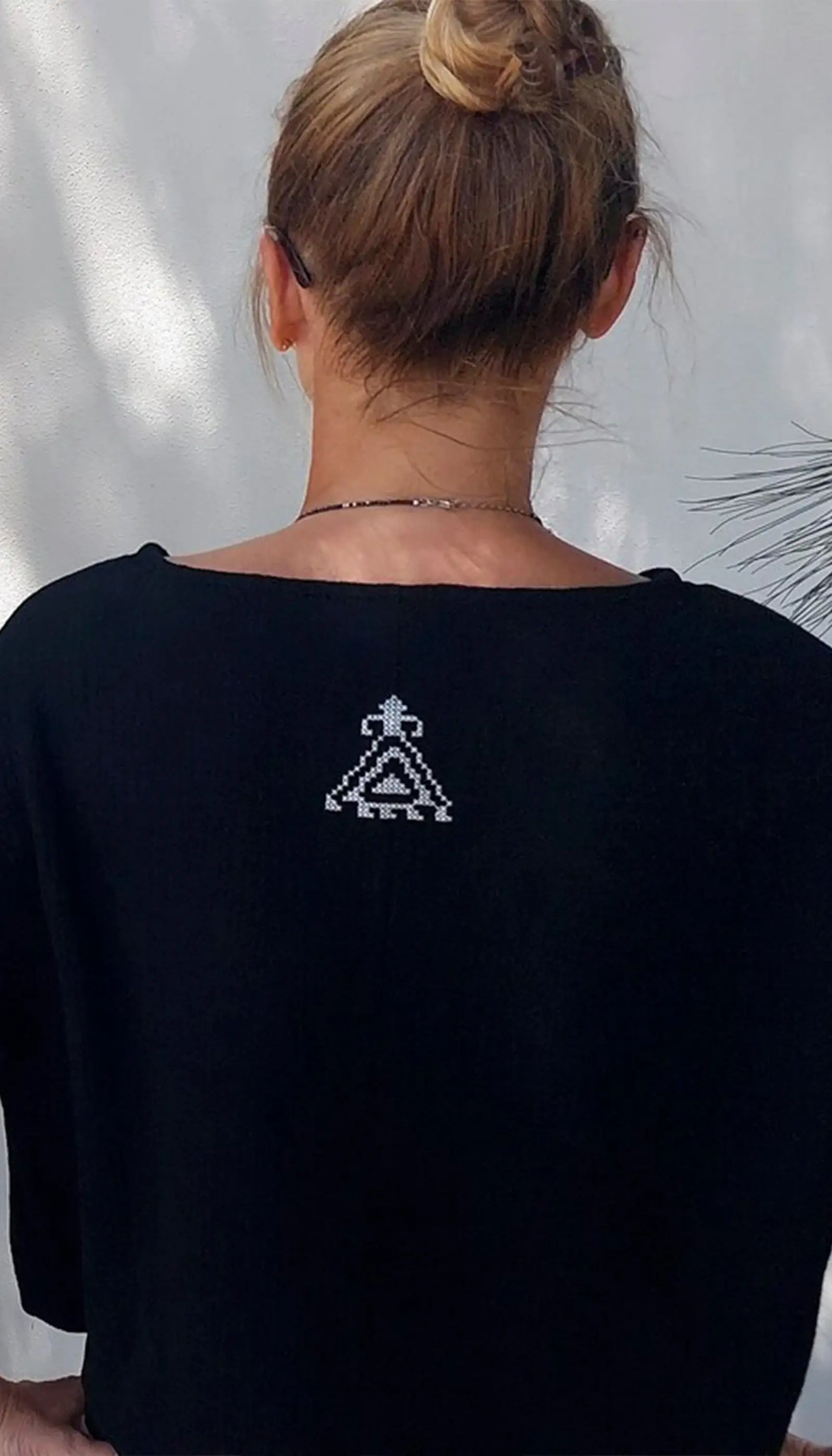 kadin siyah muslin rahat takim