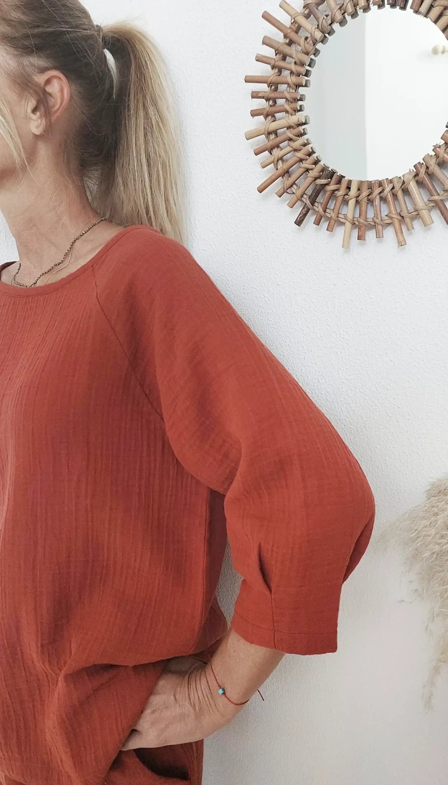 tarcin kadin muslin bluz