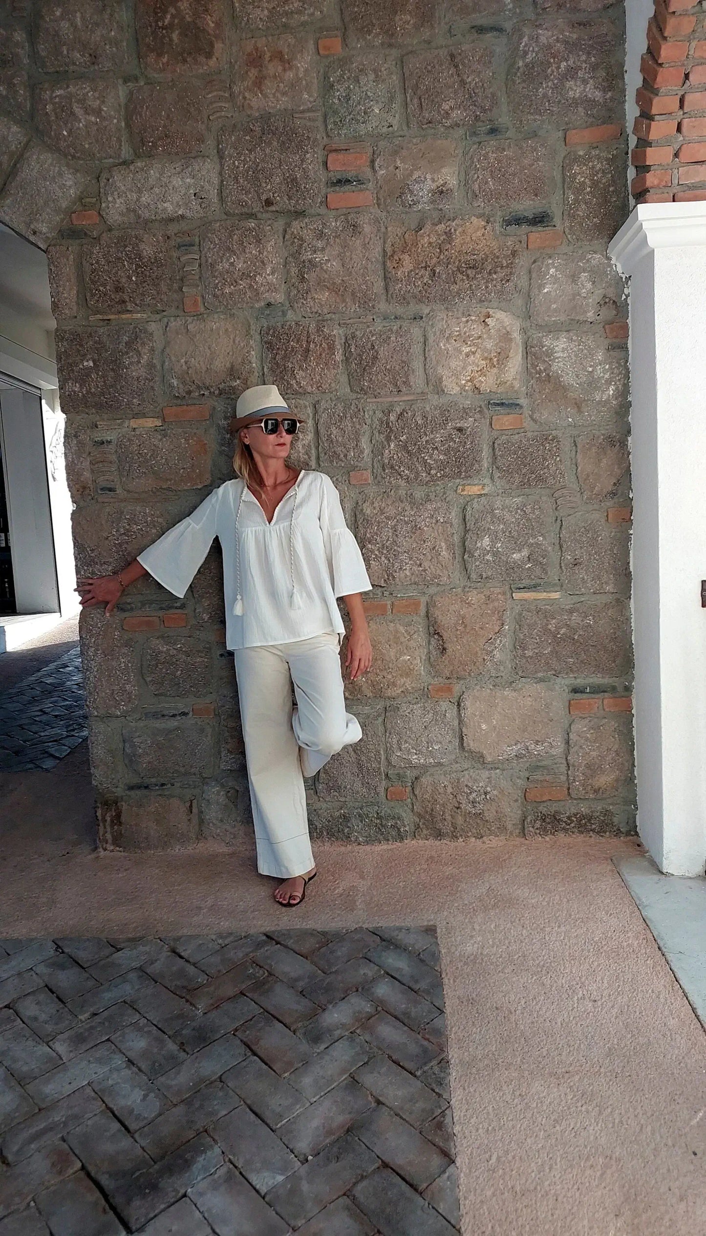 yazlik muslin kadin bluz